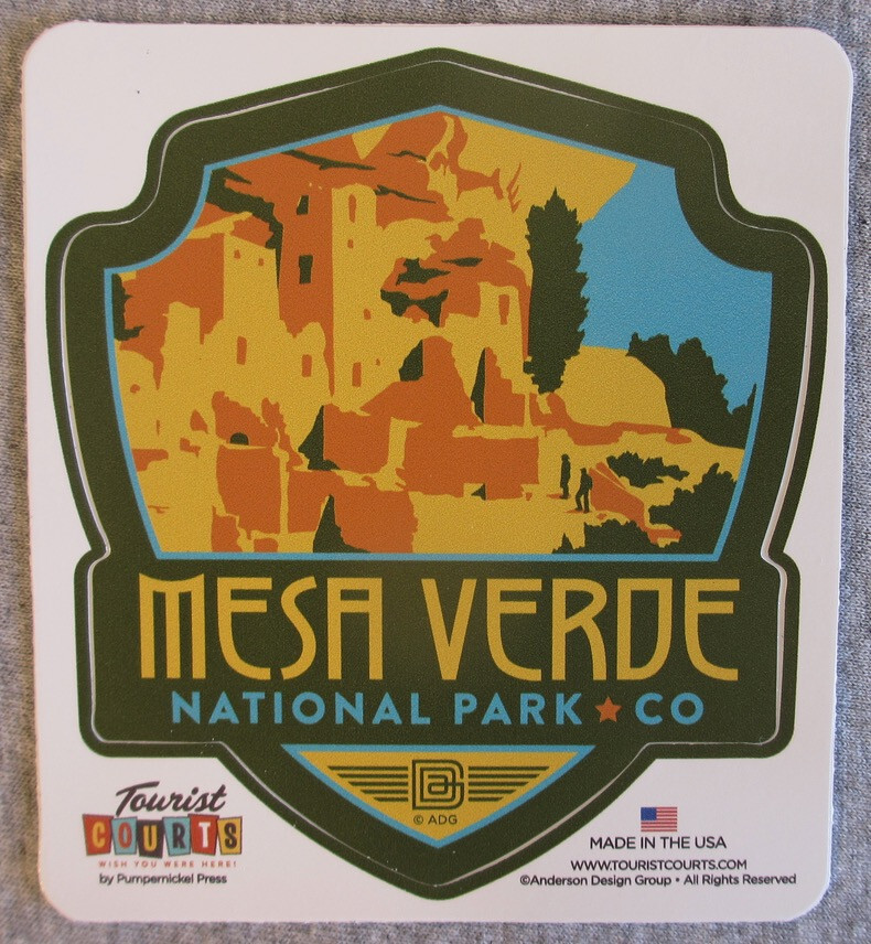 Mesa Verde National Park Vinyl Sticker New