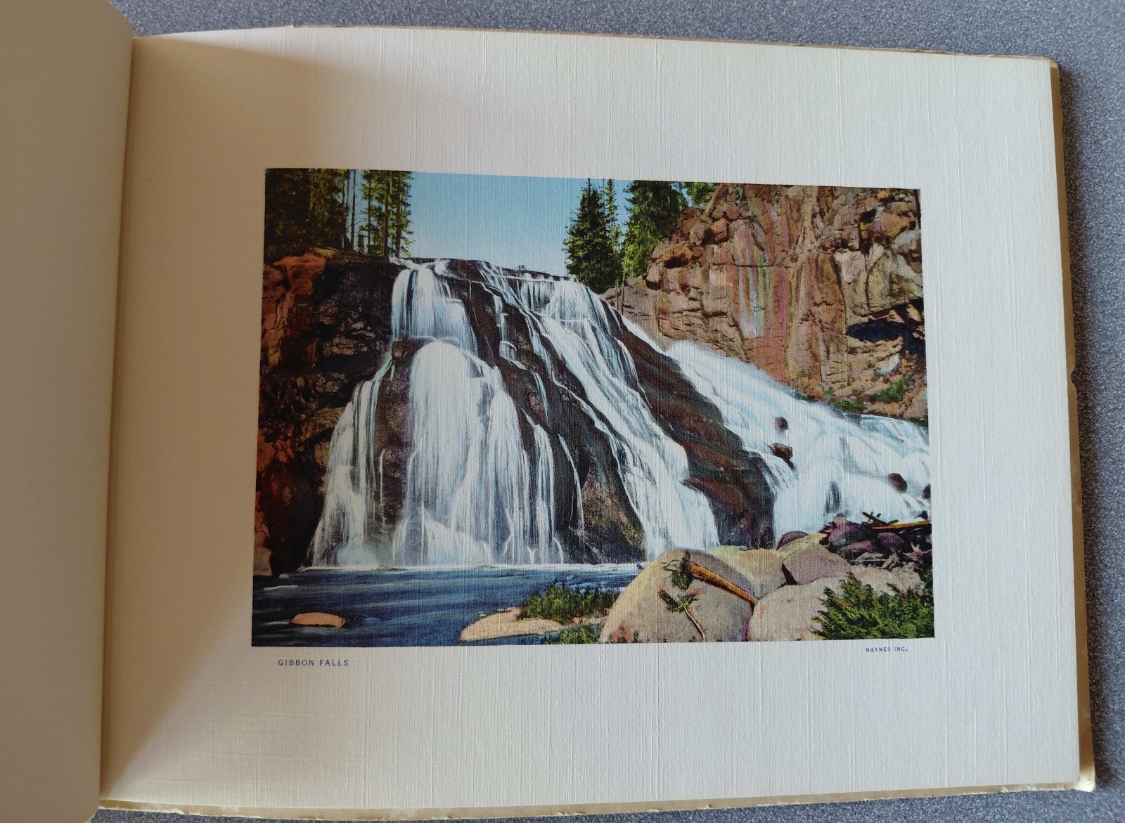 Vintage Treasures of Yellowstone National Park Haynes 18 Color Photos