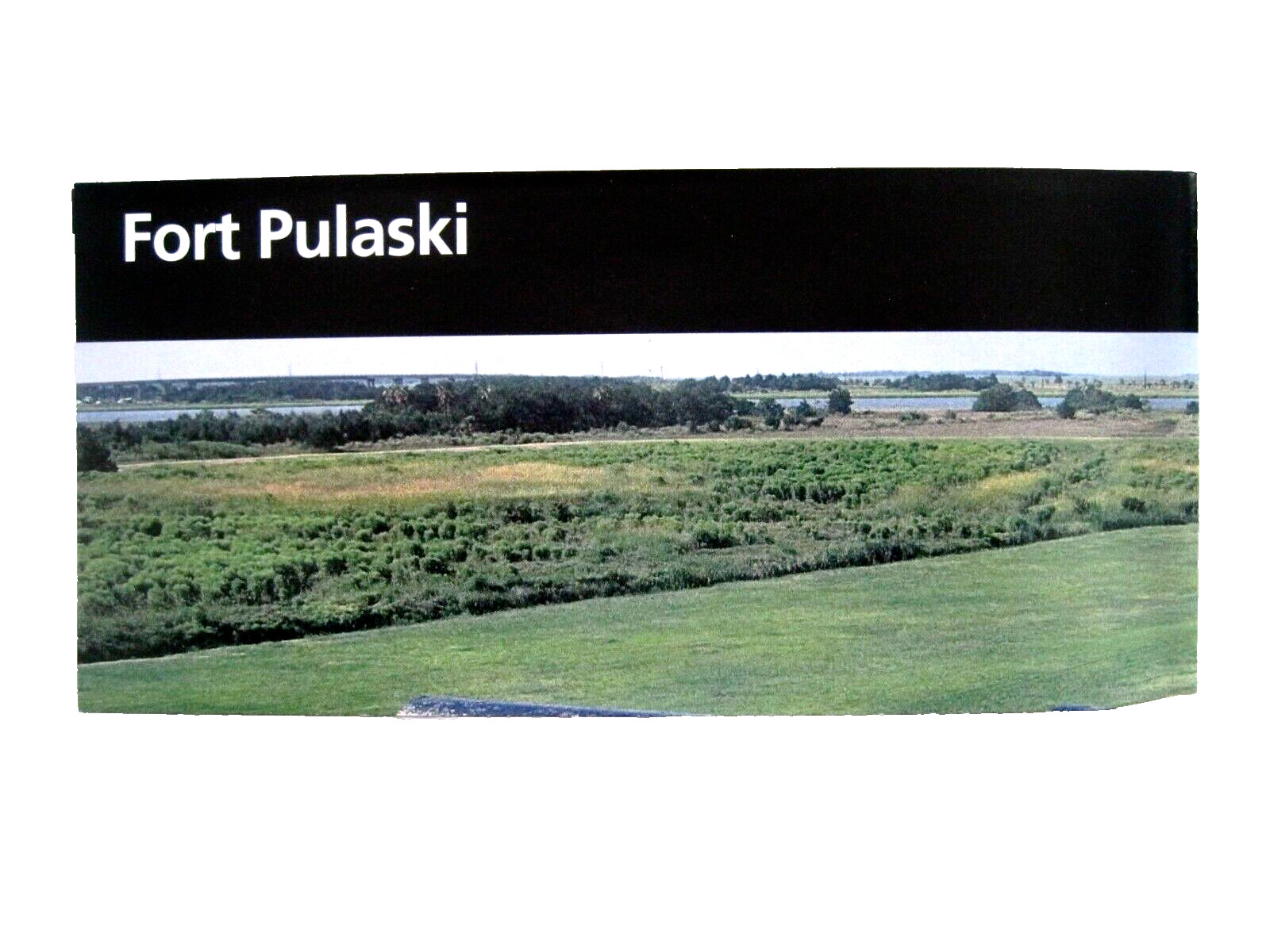 Fort Pulaski National Monument National Park Service Unigrid Brochure Map