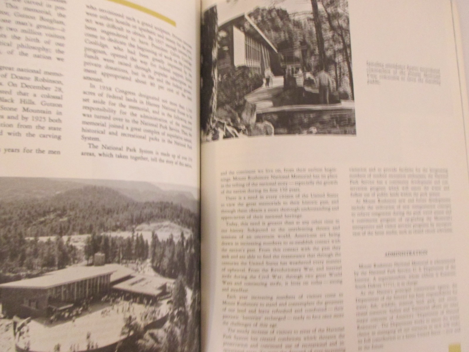 Mount Rushmore National Memorial American Revolution Bicentennial Edition c1975