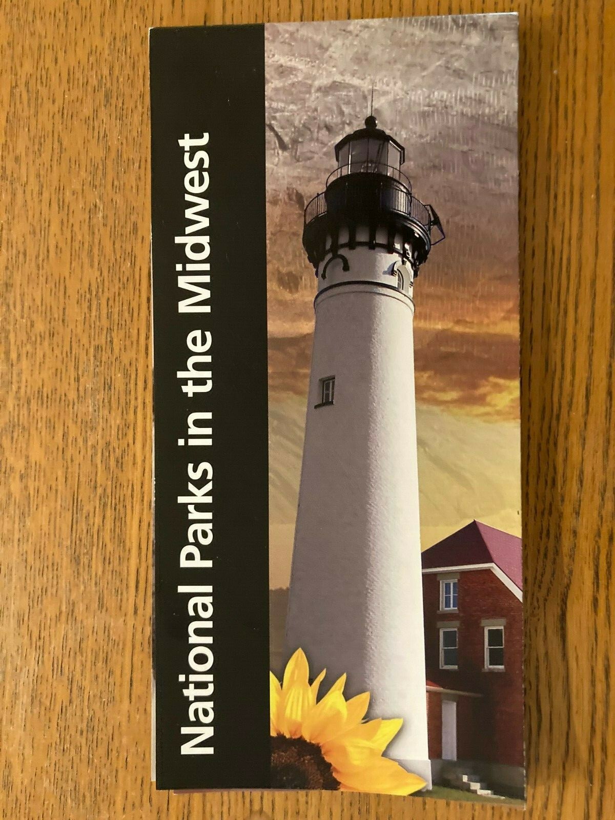 NATIONAL PARK S IN THE MIDWEST Brochure Map Guide Unigrid Indian Black History