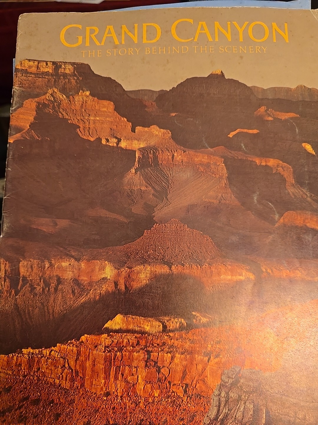 1972 Grand Canyon The Story Behind The Scenery Merrill Beal Paperback Photo