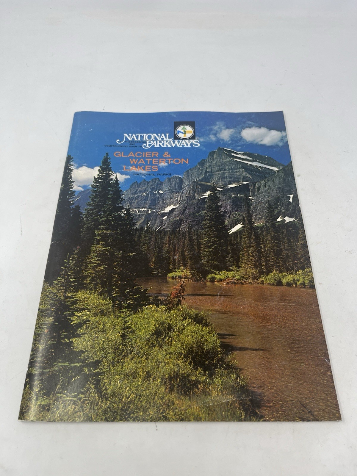 1974 National Parkways Guide To Glacier & Waterton Lakes National Parks
