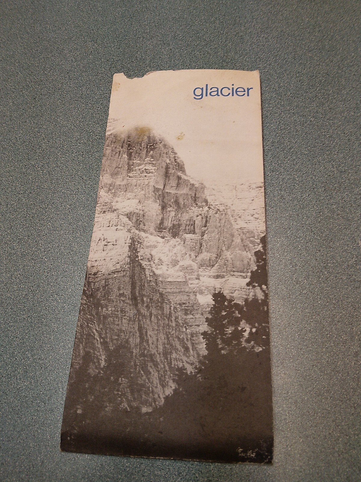 Glacier National Park Map 1975