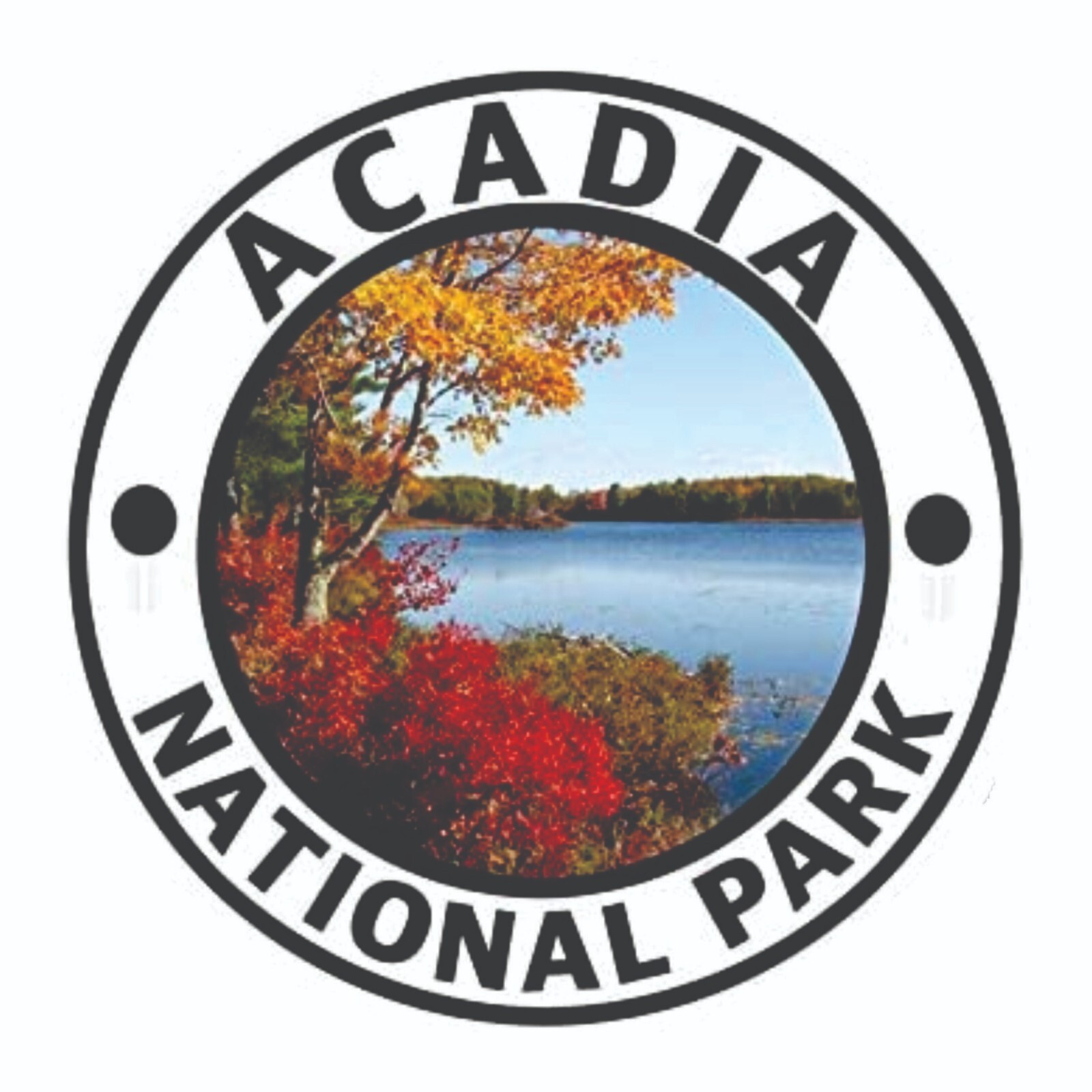Acadia National Park Sticker Maine National Park Decal / Sticker