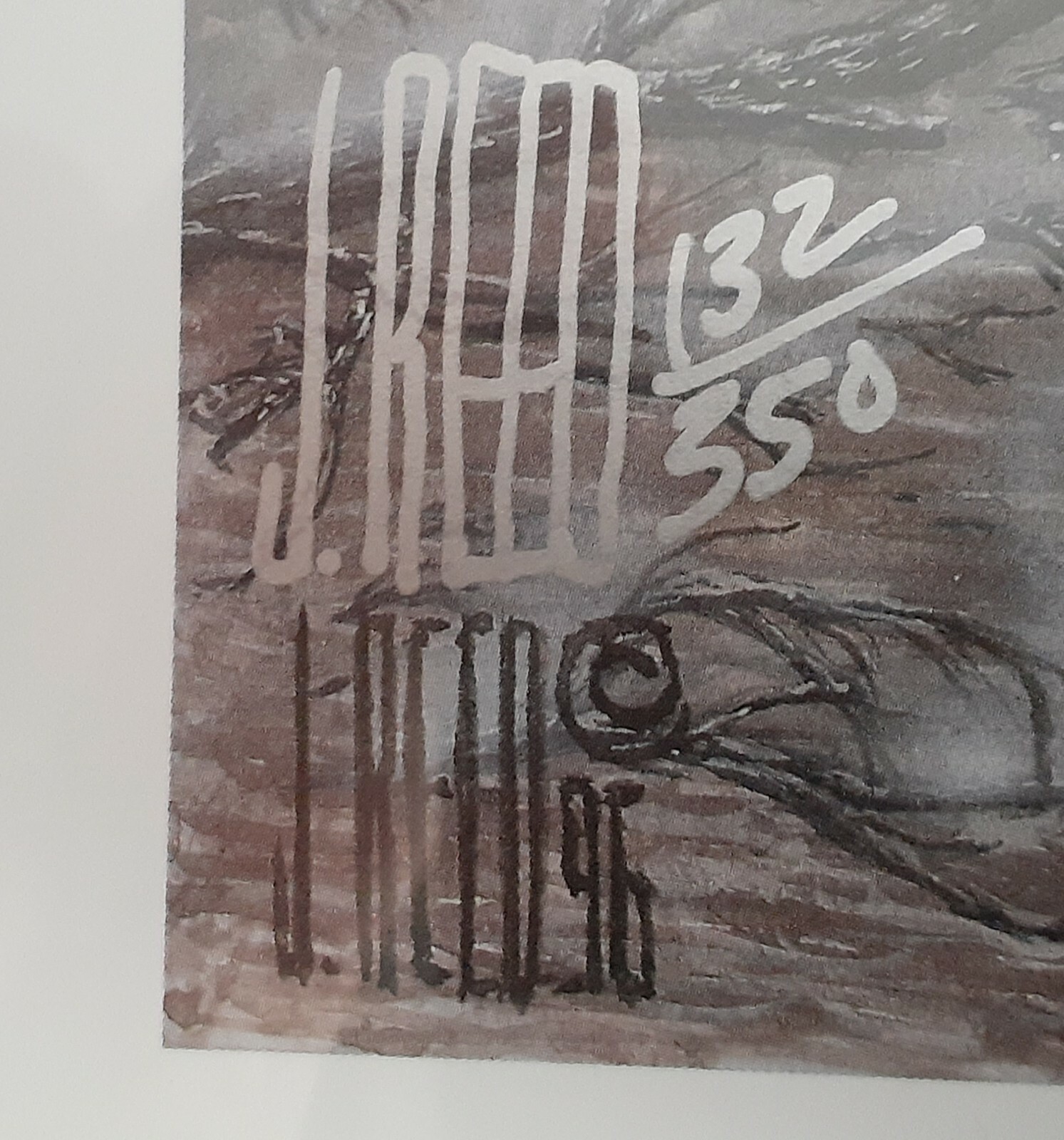 James Reed, art prints signed and numbered, “Atonement”