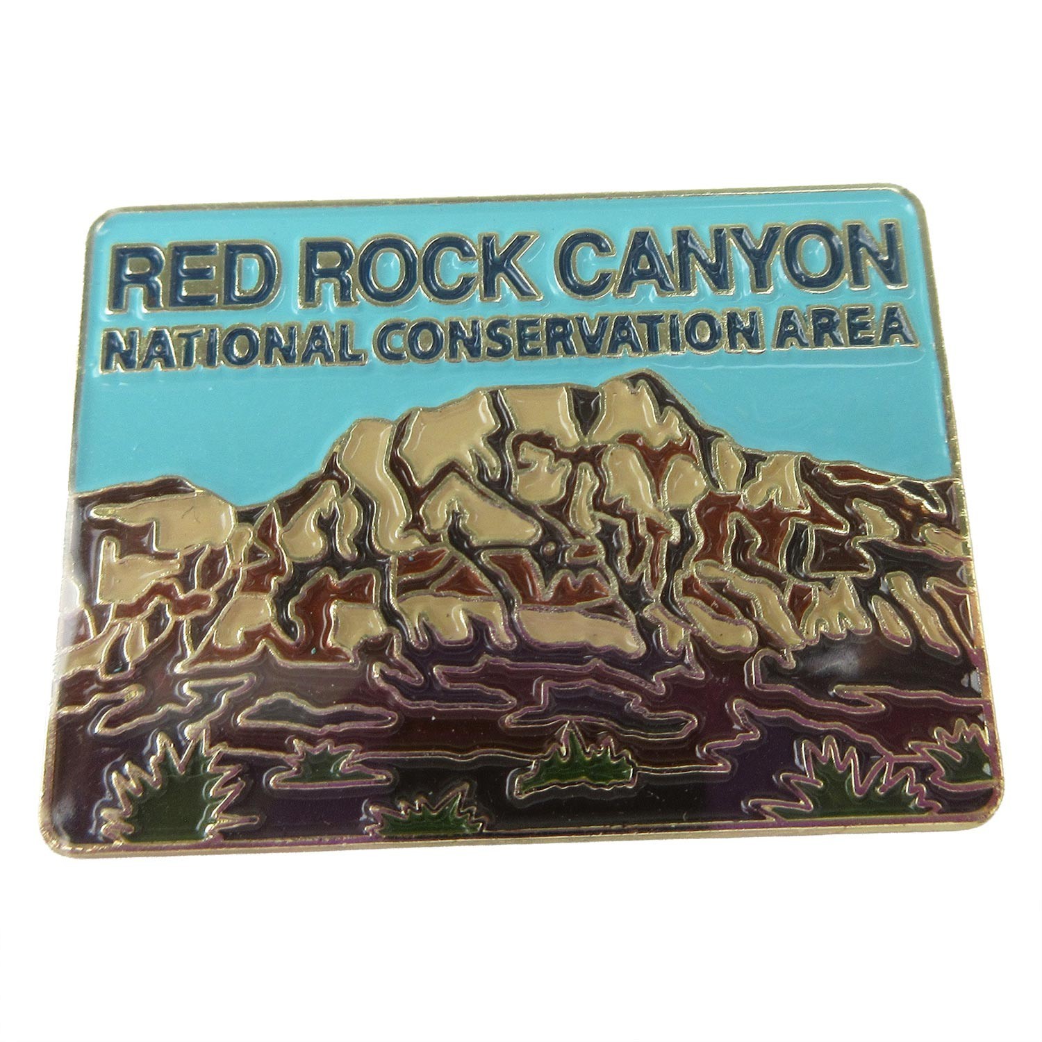 Red Rock Canyon National Conservation Area Lapel Pin Las Vegas Nevada Souvenir