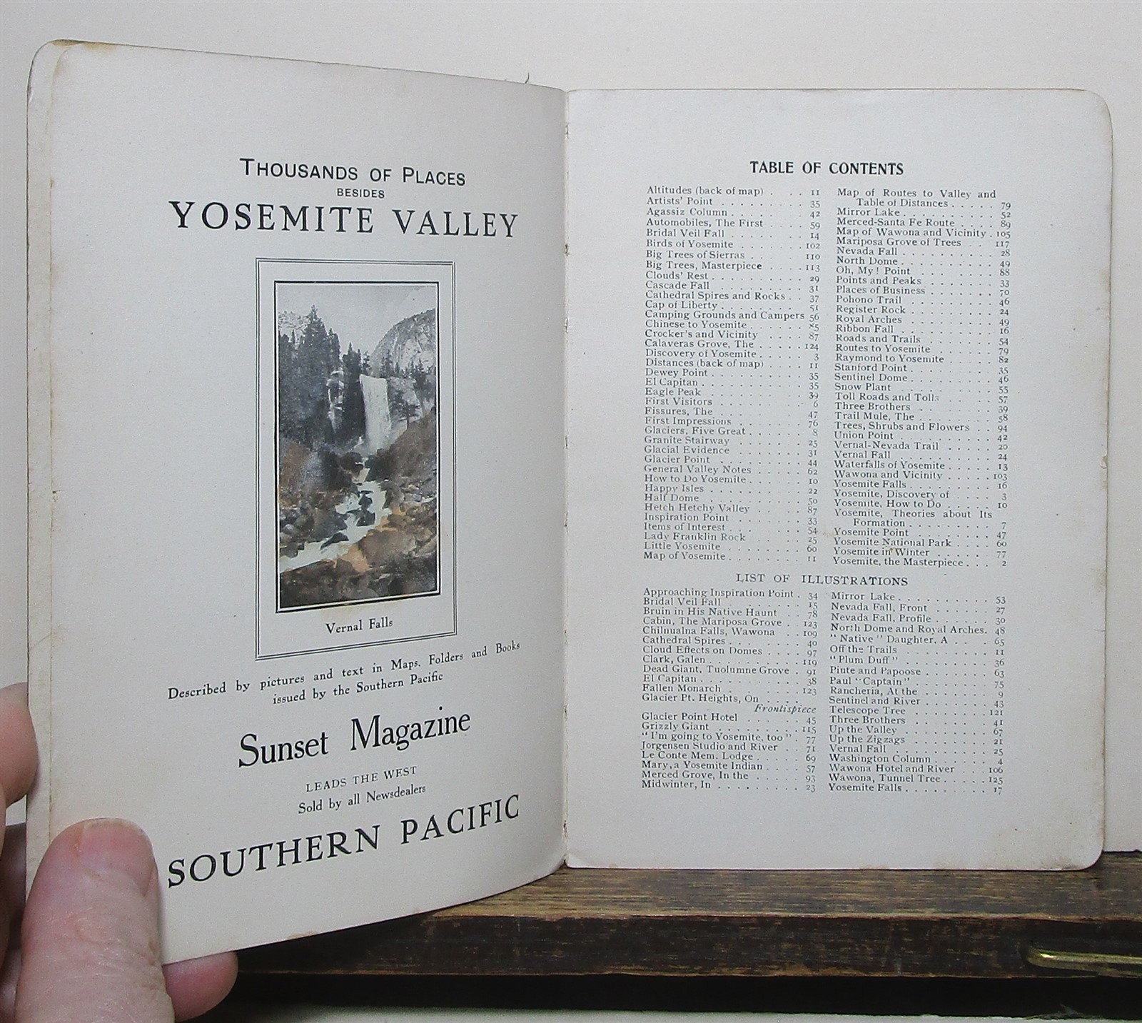 1905 Foley’s Yosemite Souvenir & Guide