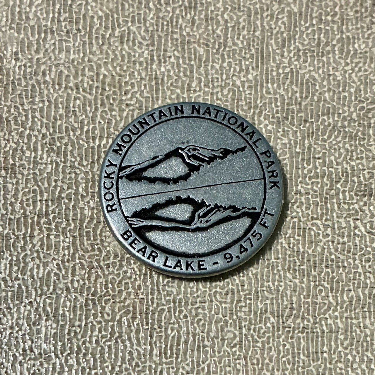 *COLLECTIBLE* Rocky Mountain NP Bear Lake classic token