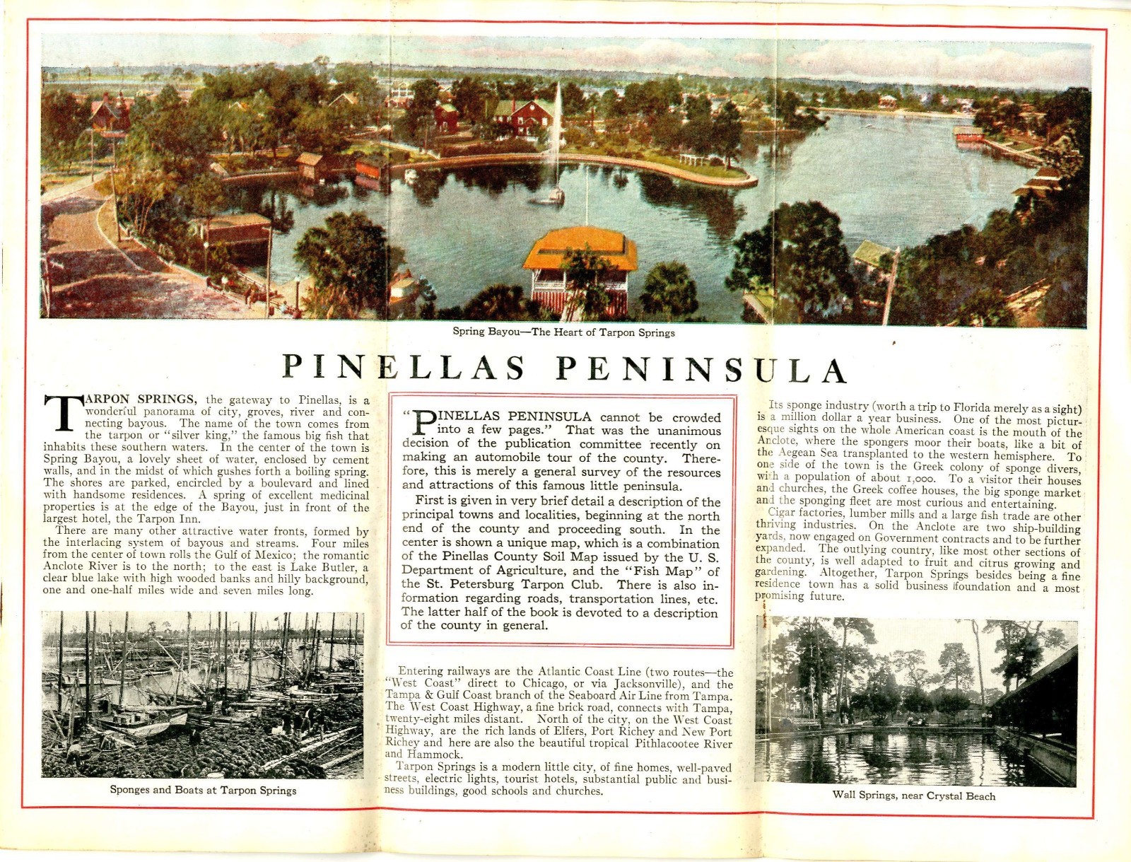 Pinellas County Florida – Bellaire Golf Club – 1918