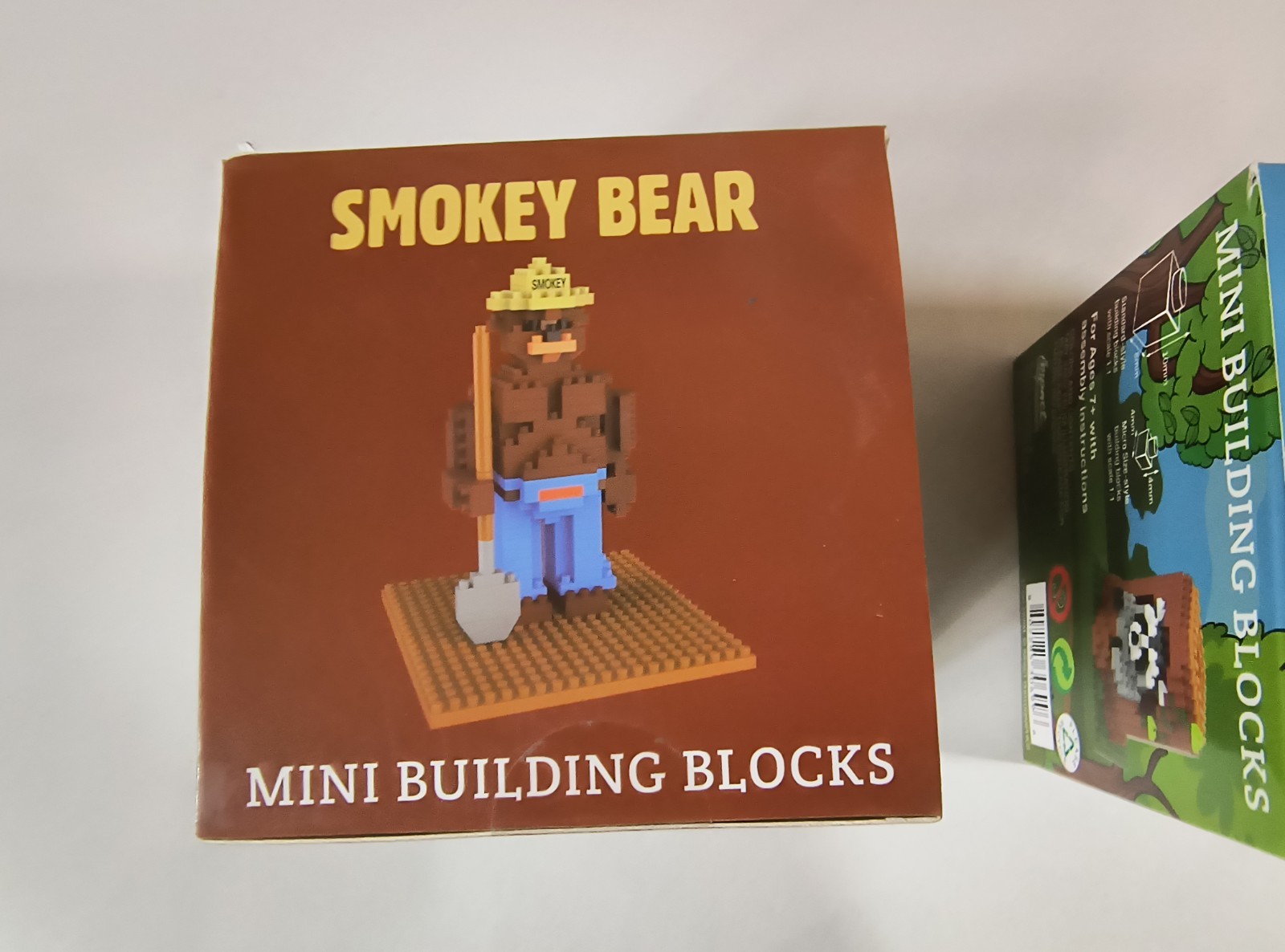 MINI Building Blocks US National Park Smokey Bear & Racoon NEW SEALED Boxes