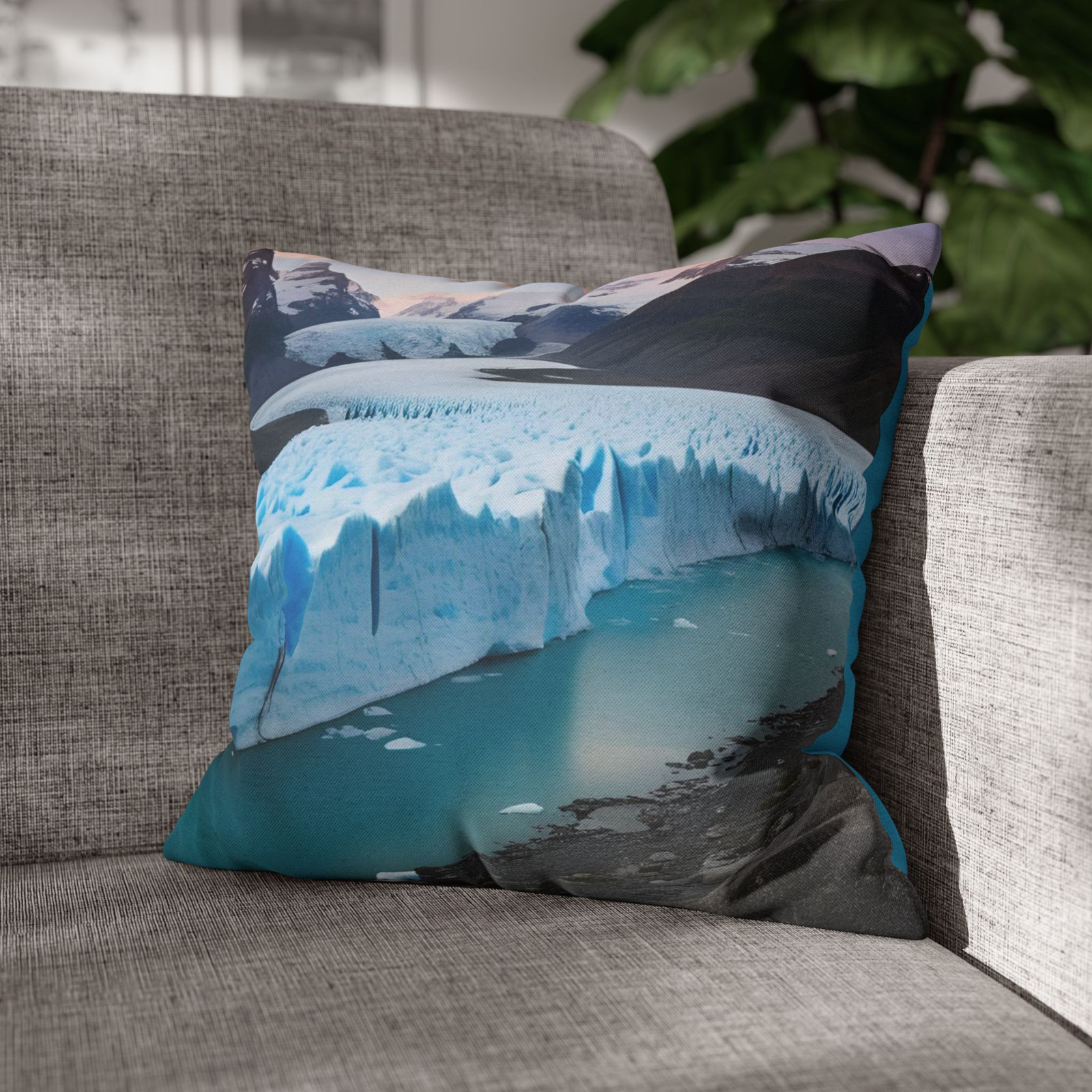 Collectible Glacier Lake National Park- 16″x16″ Decorative Pillowcase