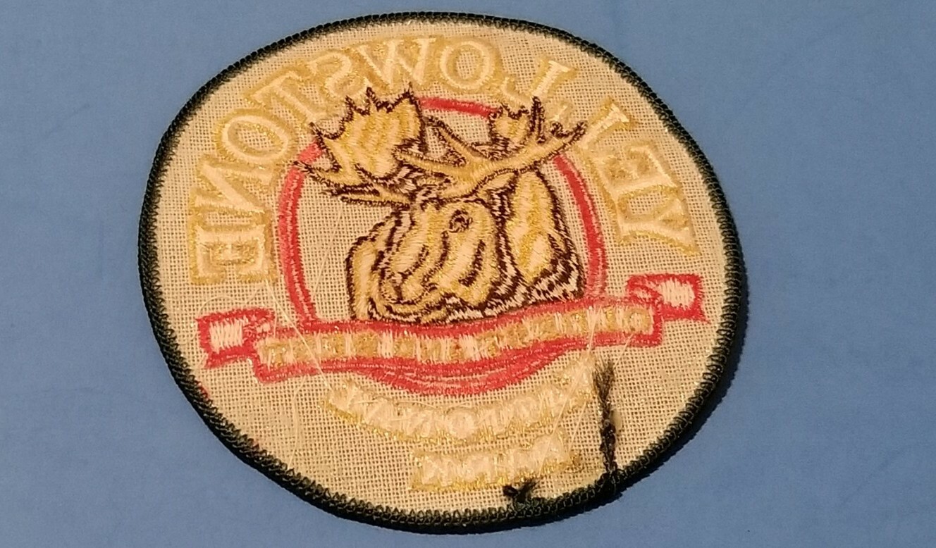 Large Yellowstone National Park Souvenir Patch Oldest and Best Moose