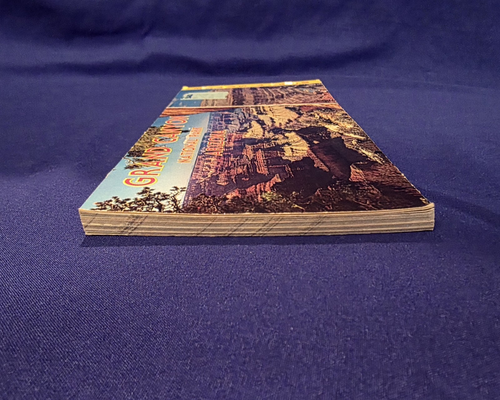 Vintage Grand Canyon Postcard Album Book Of 20 Tourist Souvenir