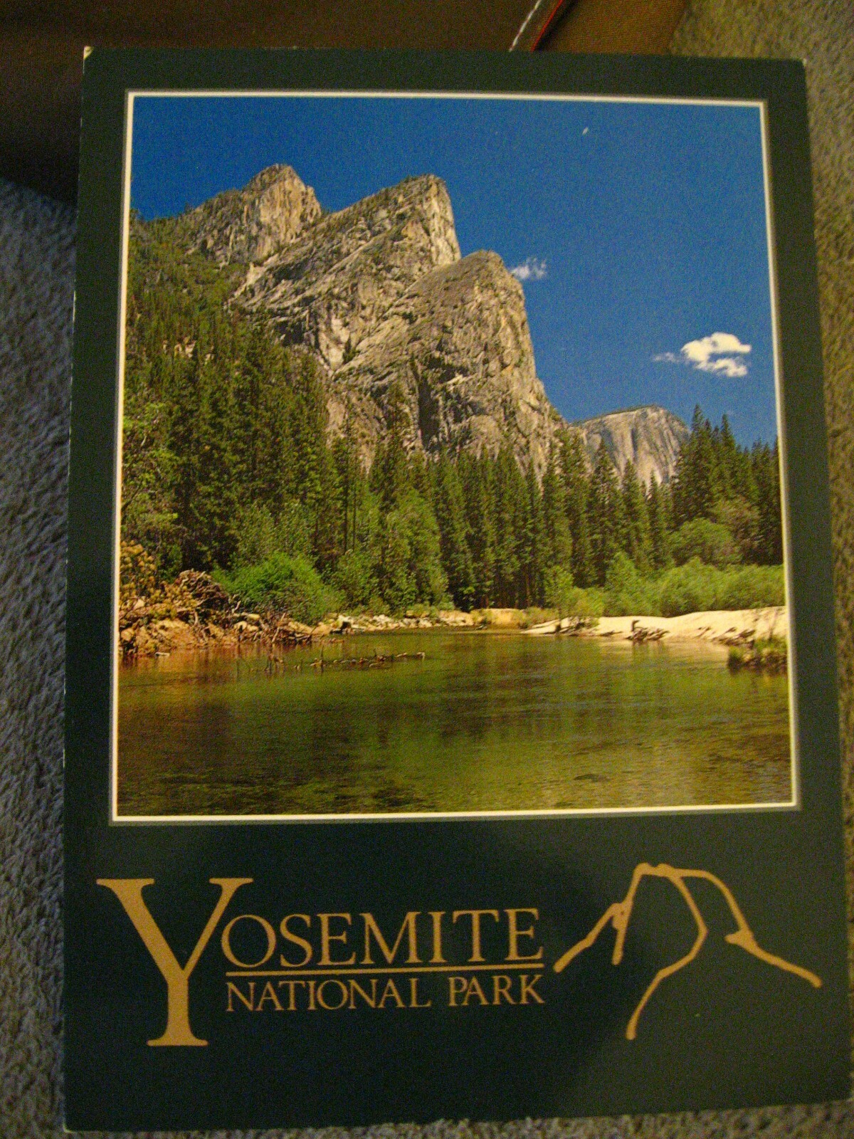 Yosemite National Park 1985 Postcard – Vintage California USA Travel Souvenir