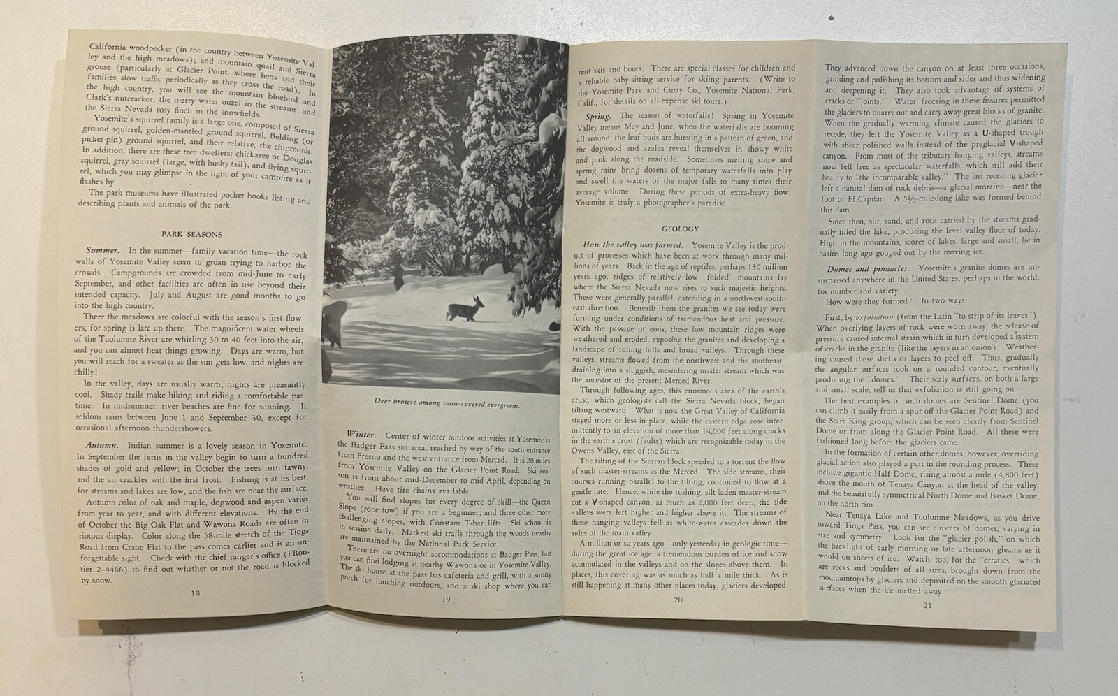 Vintage Travel Brochures – The Grand Canyon Hoover Dam Yosemite National Park