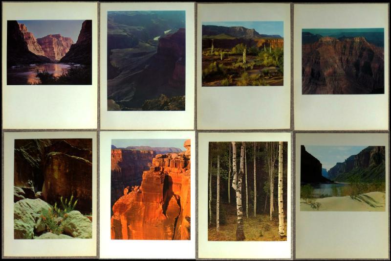 TIME and the RIVER FLOWING ~ LITHOGRAPHIC PRINTS OF THE GRAND CANYON Sierra Club