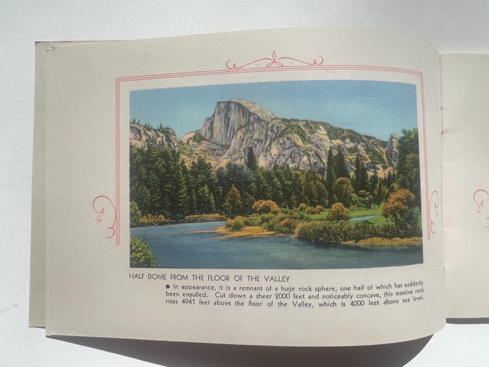 1930-40’s Yosemite National Park Picture Book w/ 32 Pictures *