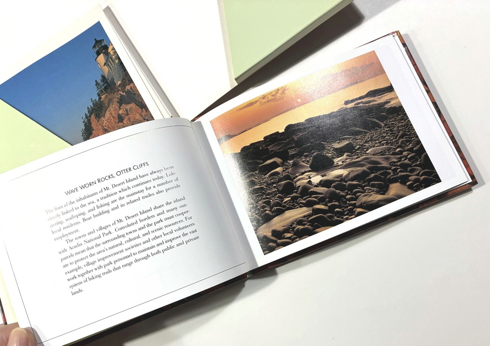 Collection Of Vintage Acadia National Park Book & 15 Cards