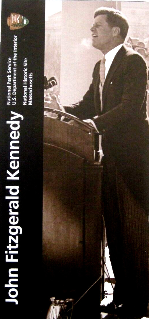 John F Kennedy Birthplace Historic Site National Park Service Unigrid Brochure