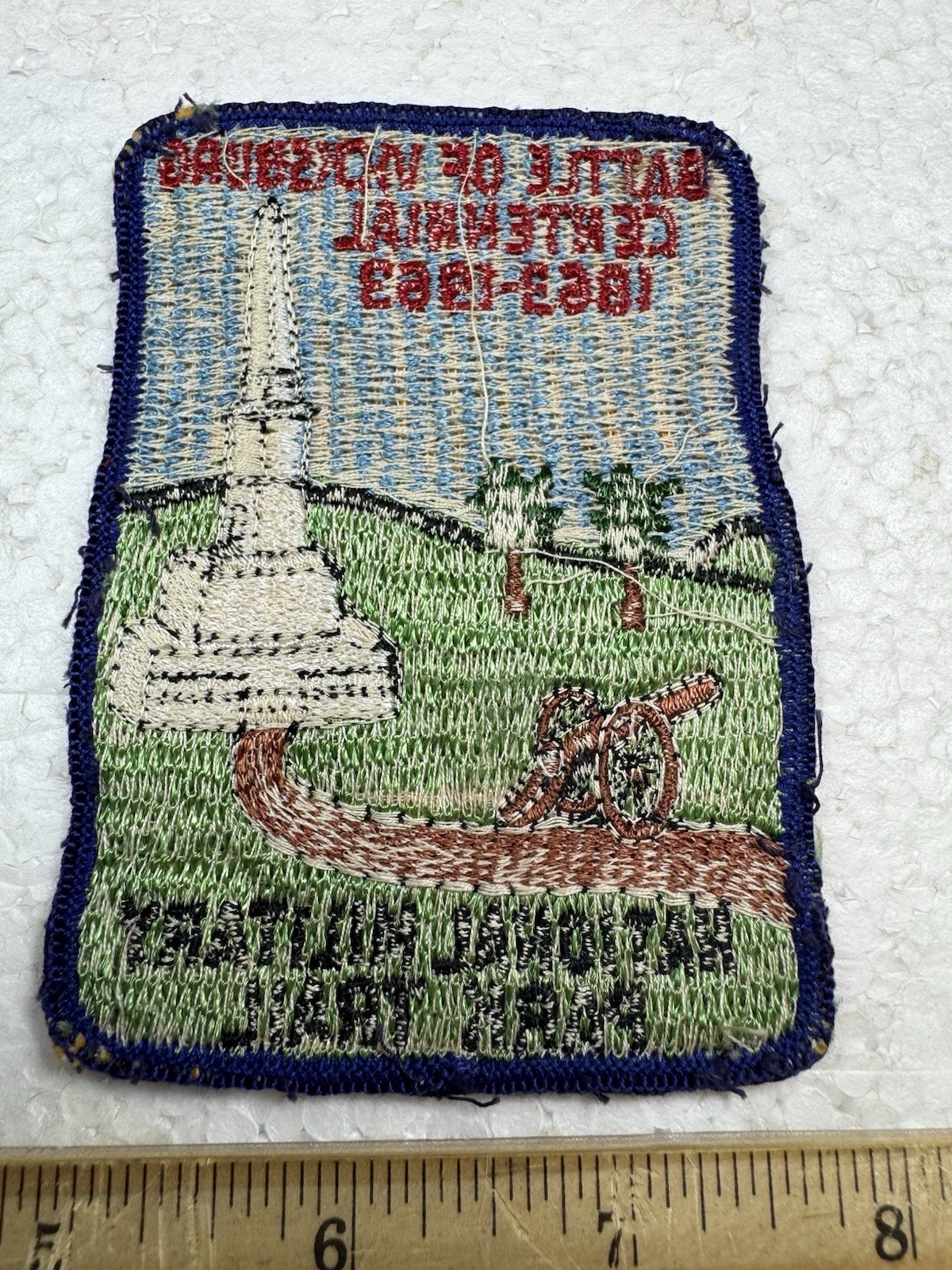 Vintage 1963 Battle Of Vicksburg Centennial Patch