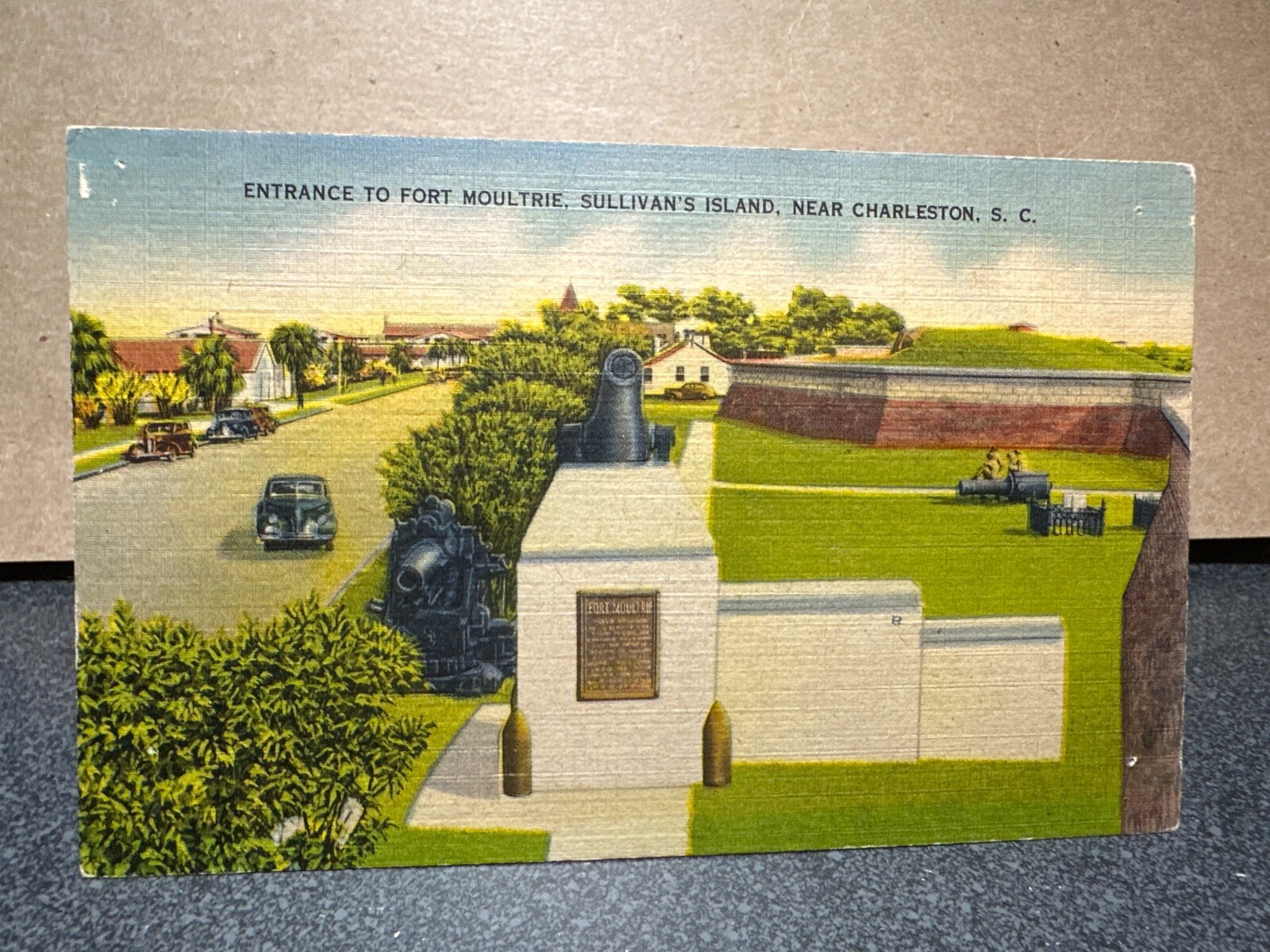 Fort Sumter & Fort Moultrie National Historical Park Unposted Landscape Postcard