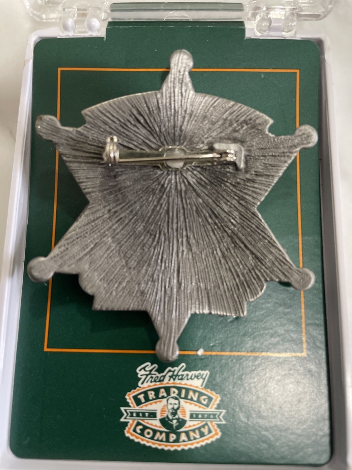 Vintage Junior Ranger Pin Badge Grand Canyon Fred Harvey Trading Brand New