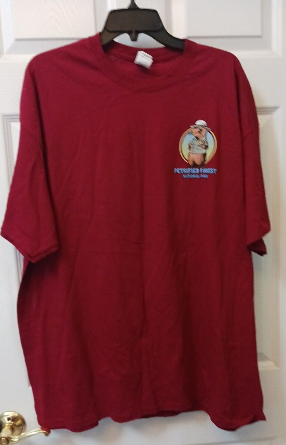 Petrified Forest T-Shirt Unisex Sz 2XL Red We Are All Rangers Here…Gildan #B1