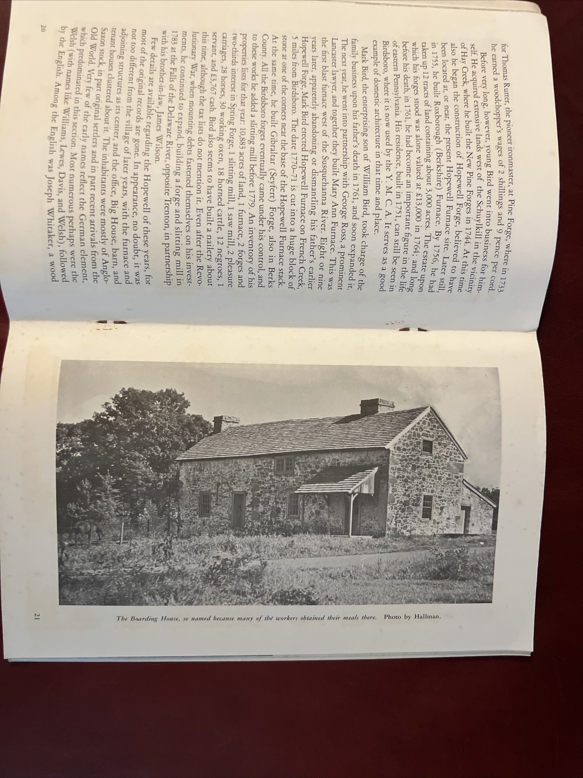 1954 Hopewell Village National Historic Site, Pennsylvania Booklet