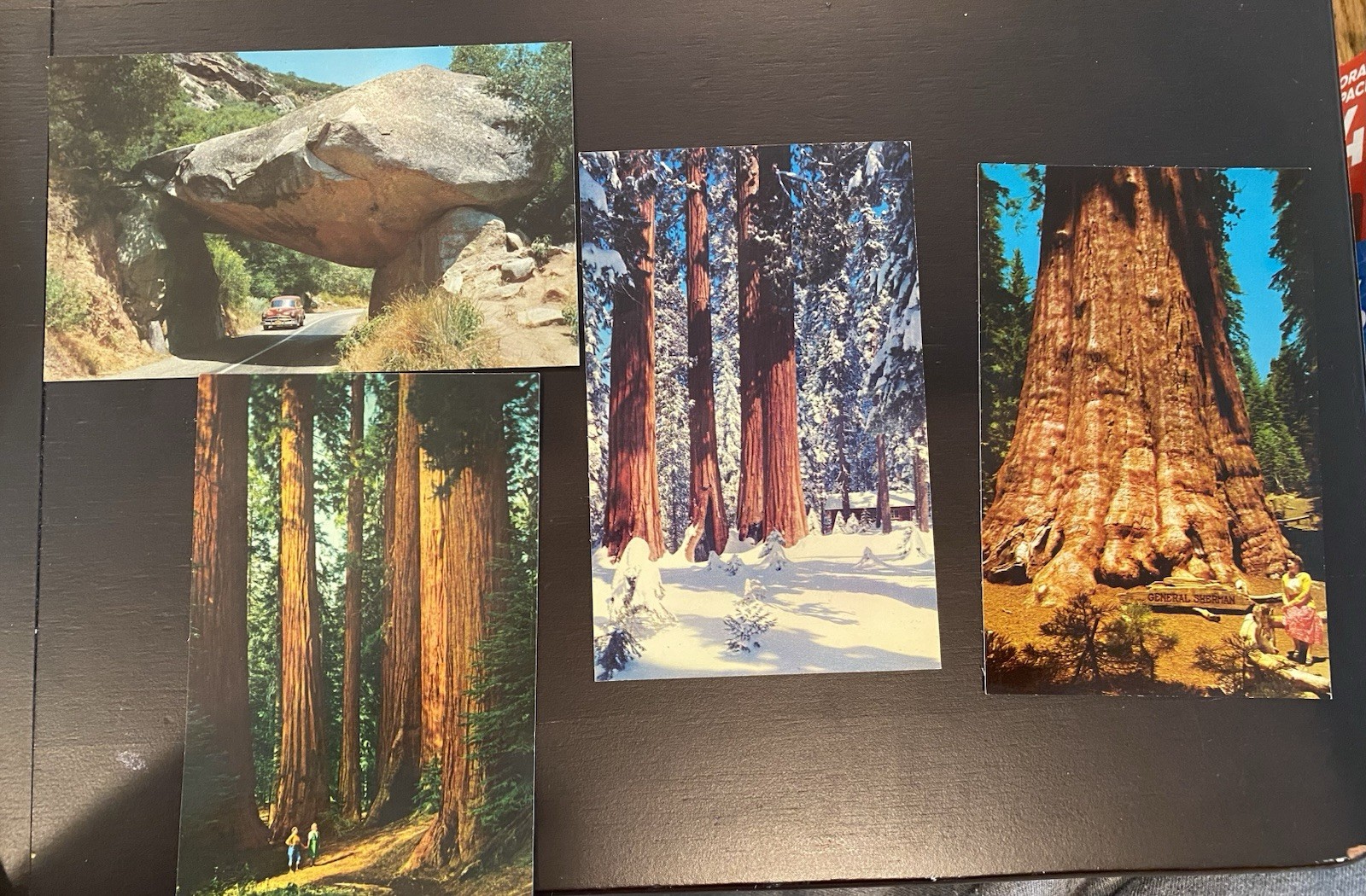 Sequoia & Kings Canyon National Parks Maps and Scenic Postcard Set