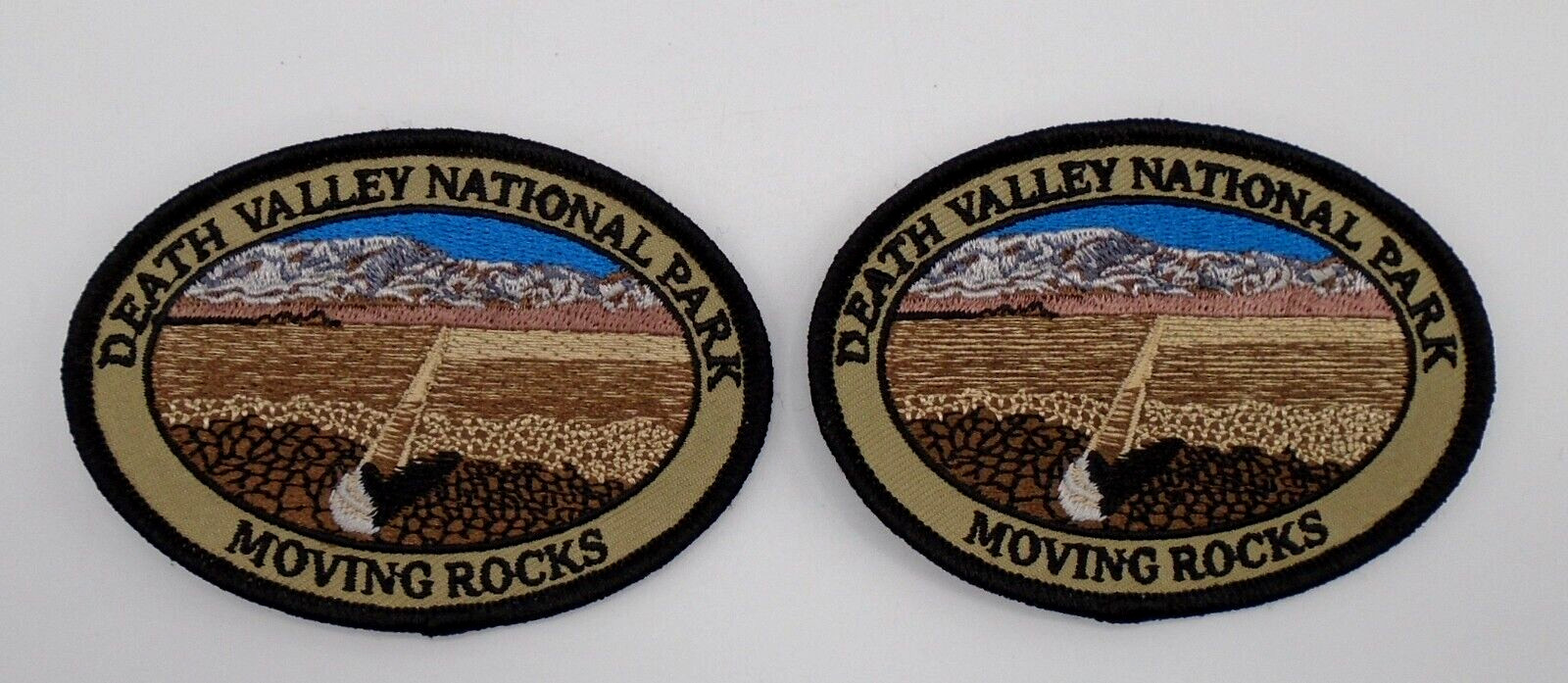 California Death Valley National Park Patch Set of 2 Iron On Sew On Hiking Camp
