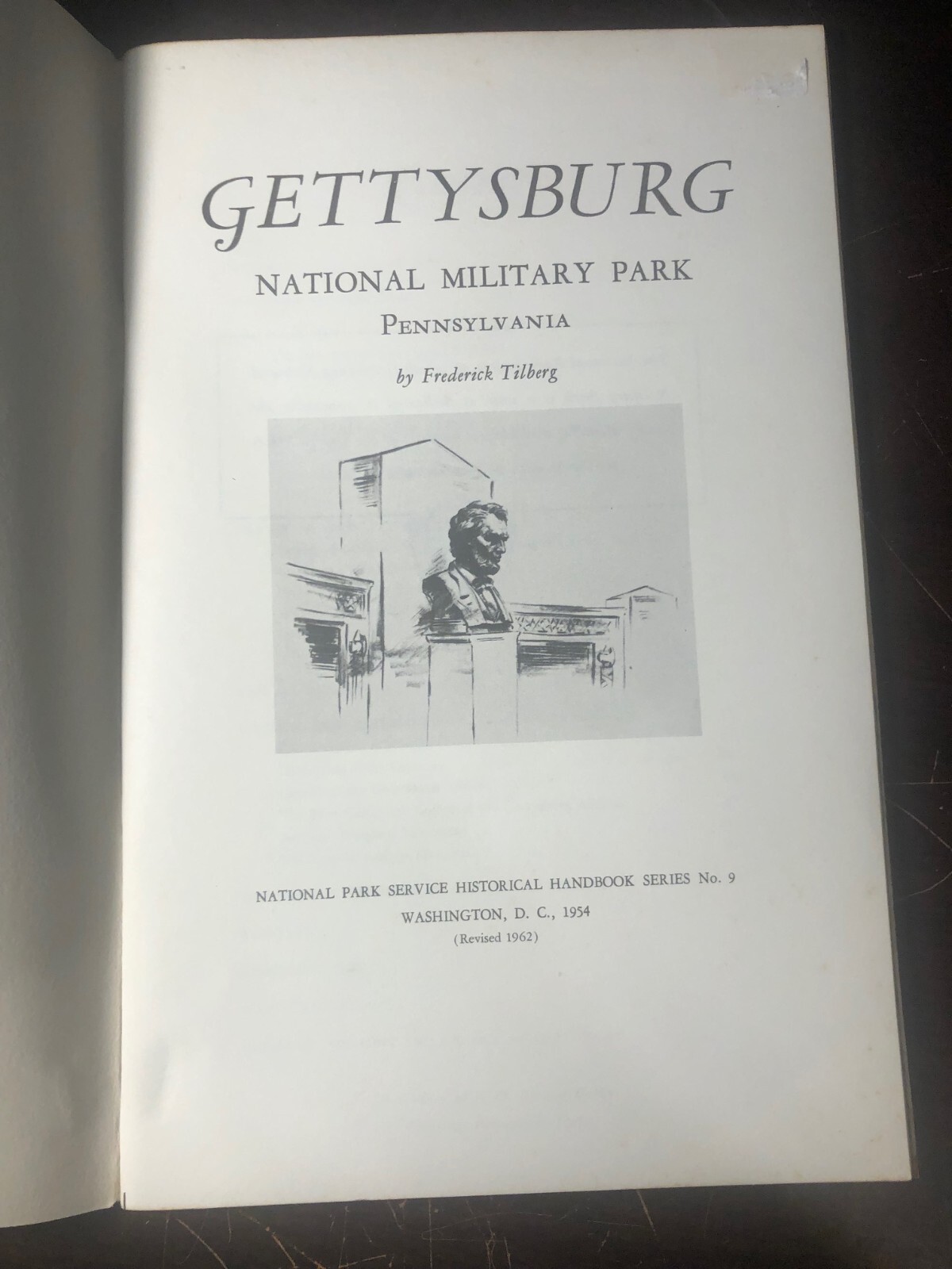 VINTAGE Gettysburg National Military Park Booklet / 1962