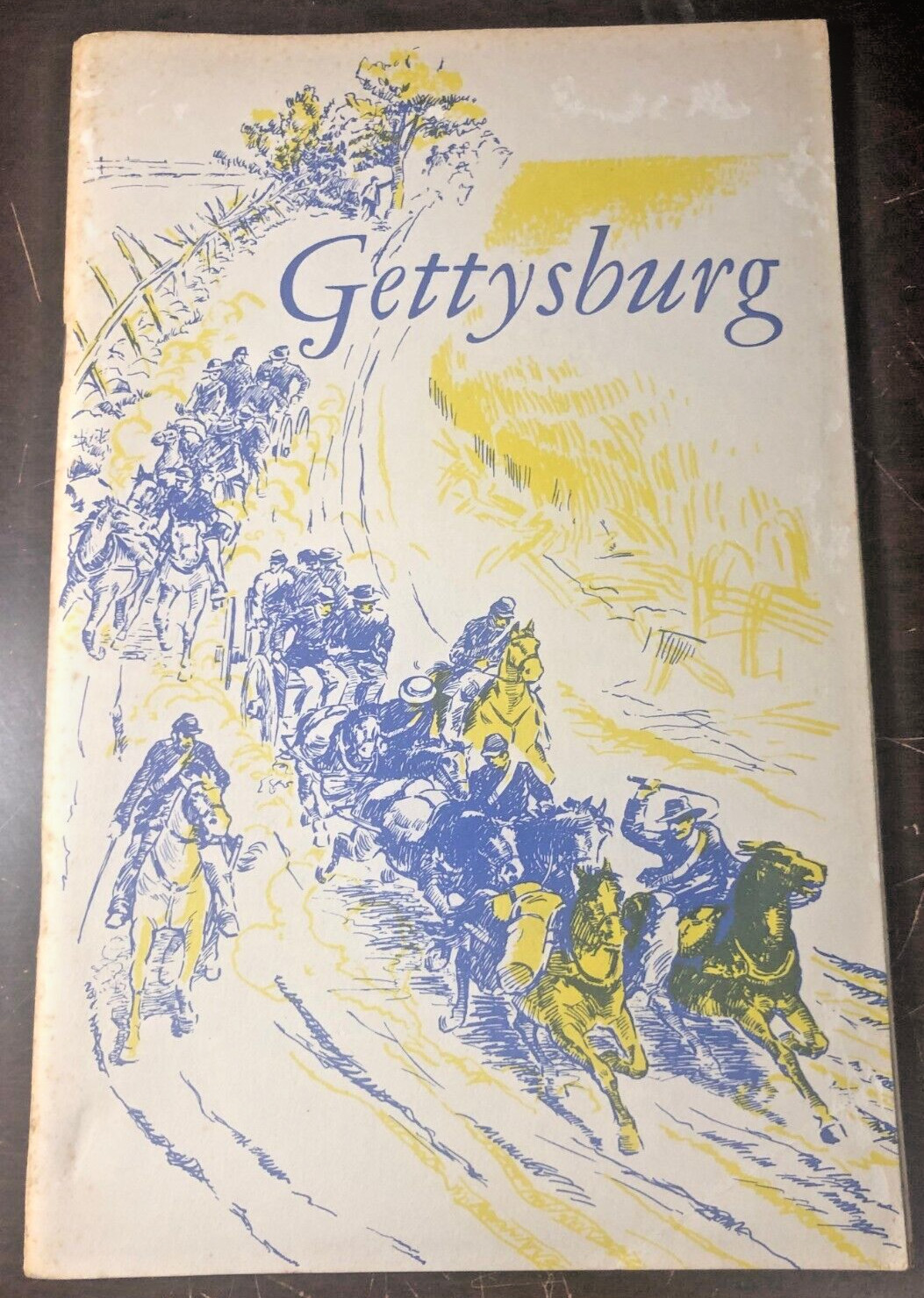 VINTAGE Gettysburg National Military Park Booklet / 1962