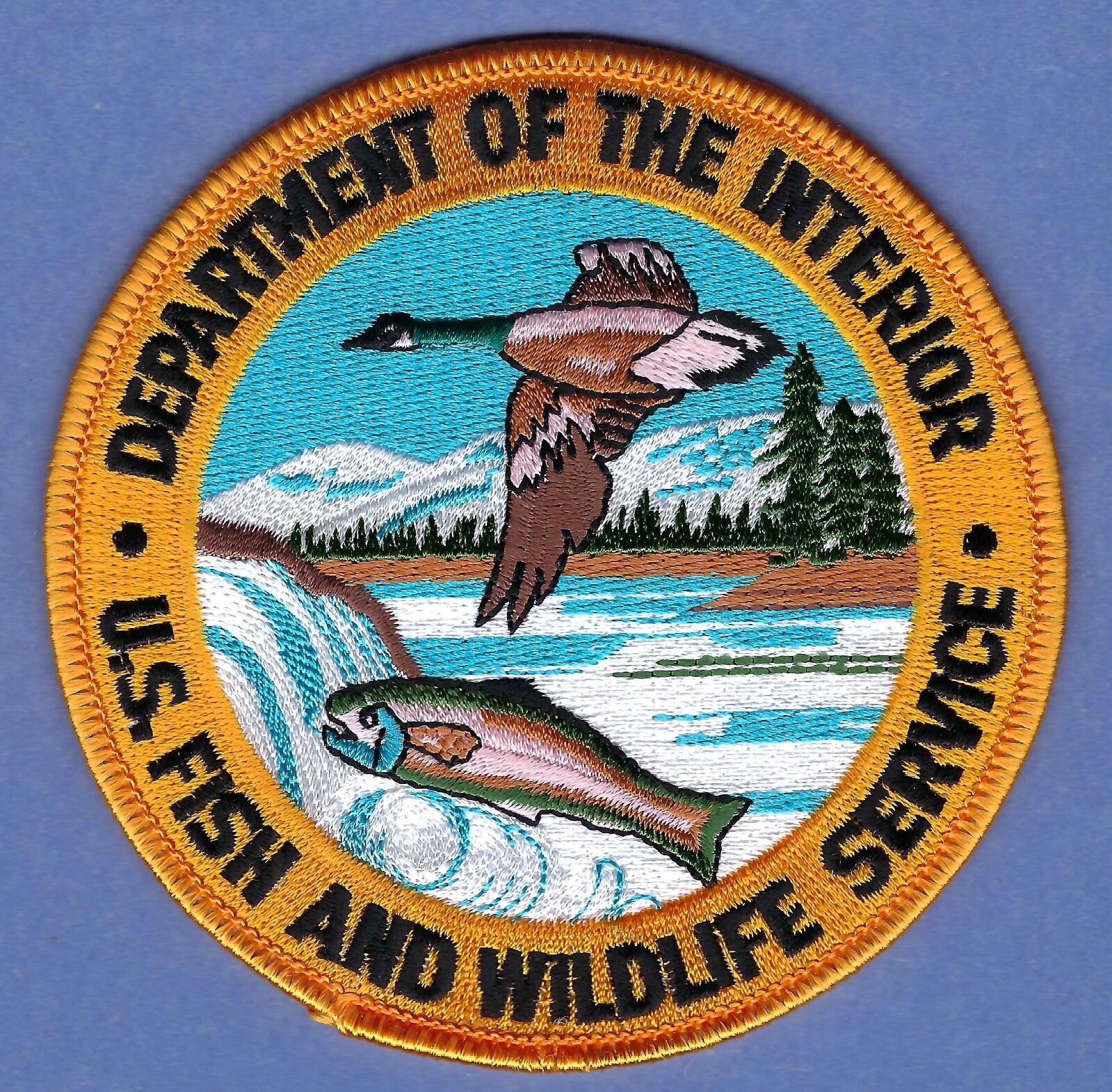 UNITED STATES FISH AND WILDLIFE SERVICE DEPARTMENT OF INTERIOR PATCH