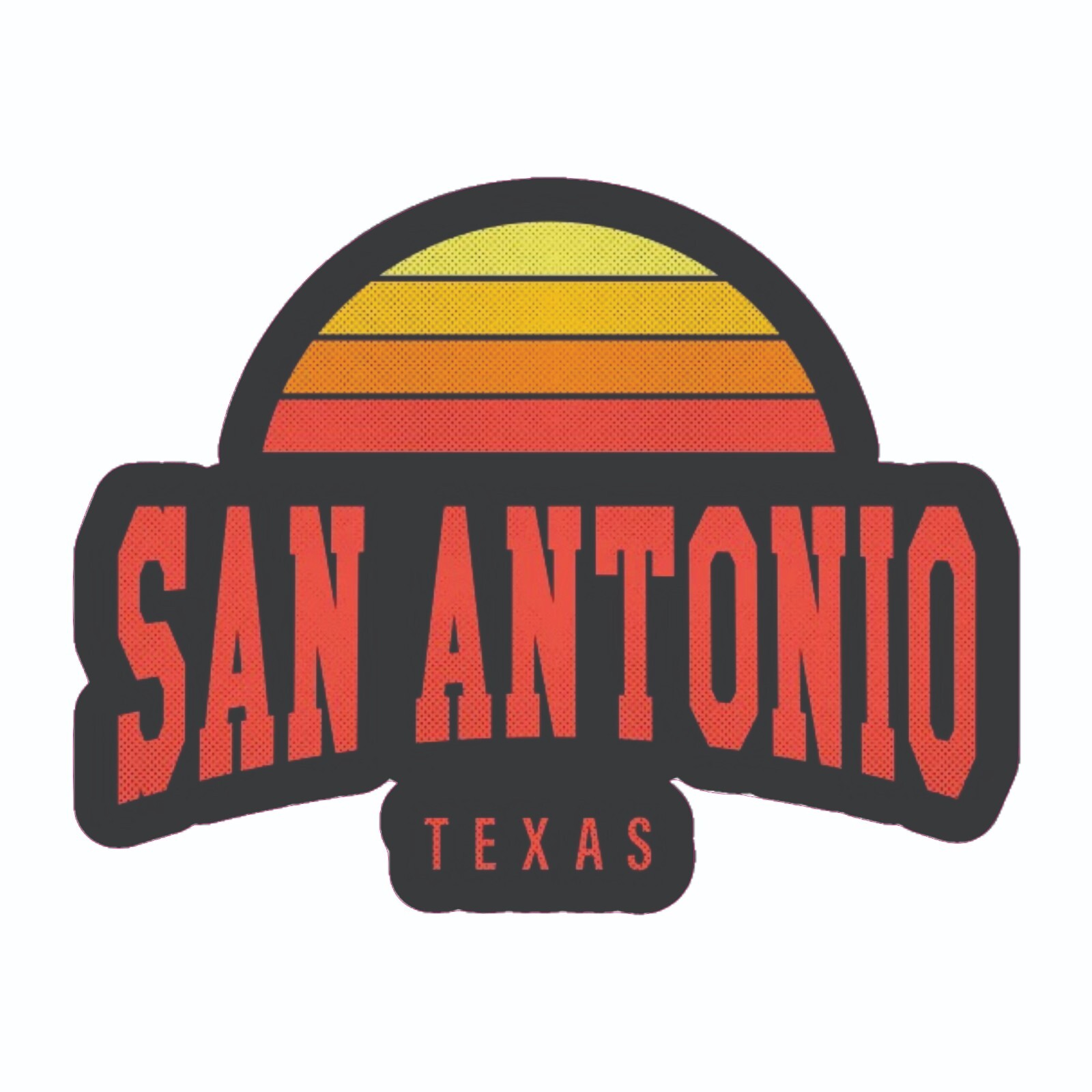 San Antonio Texas Sticker Decal Bumper Sticker
