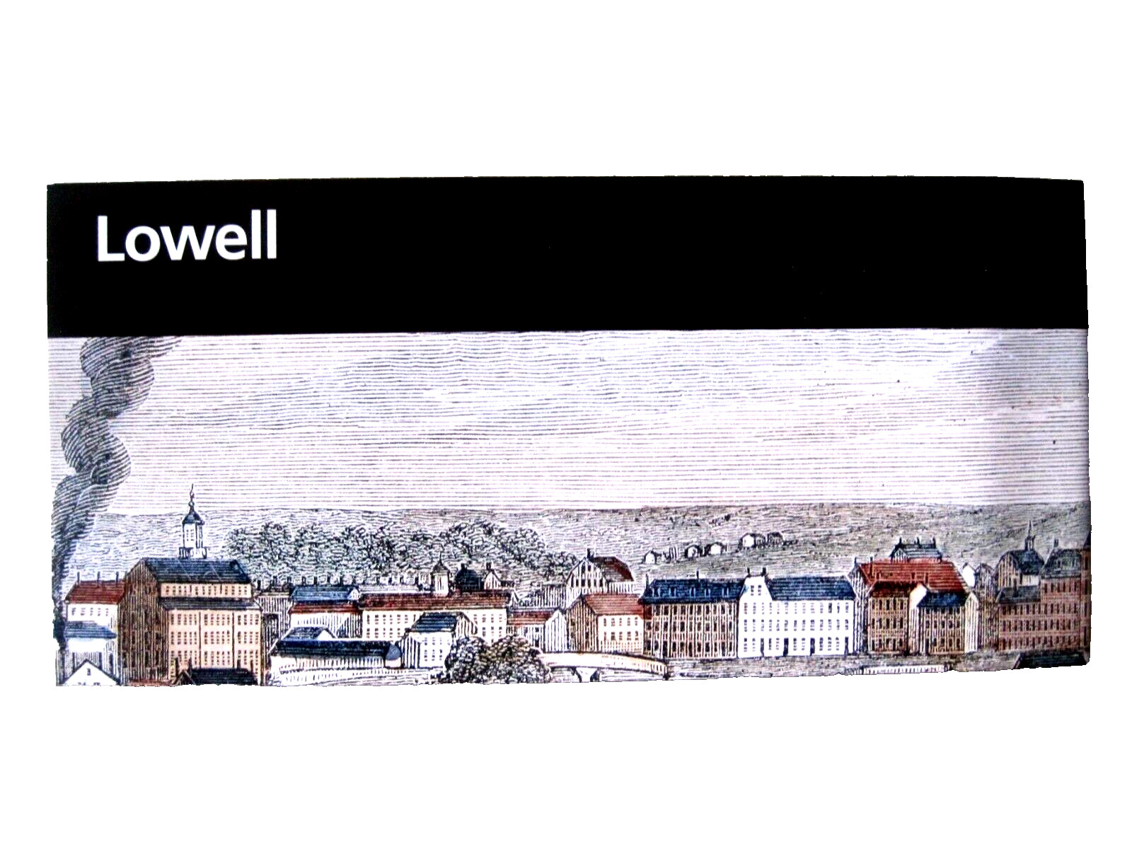 Lowell National Historical Park National Park Service Unigrid Brochure Map