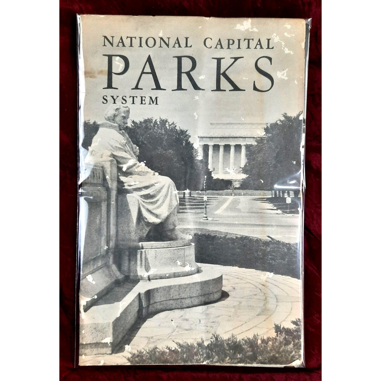 Vintage National Parks System Booklet Thrashed 1956 Estate of Lynn Borden Origin