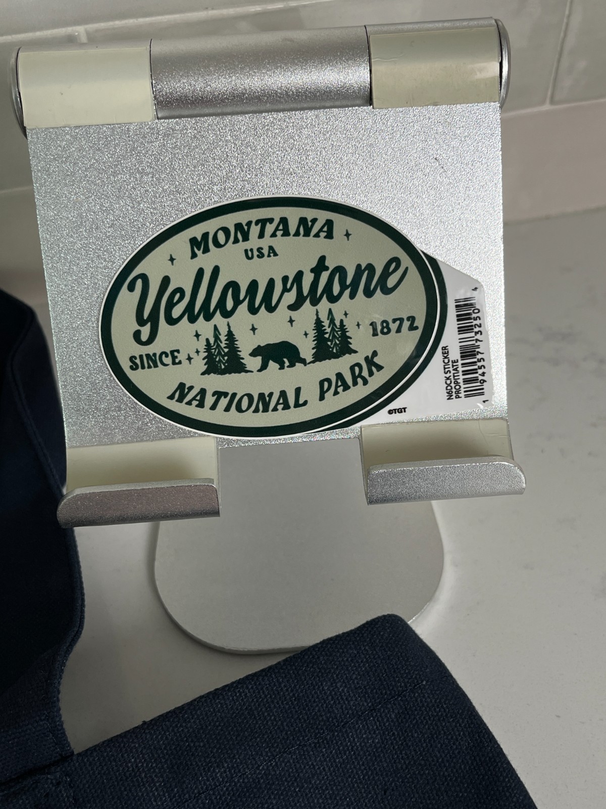 YELLOWSTONE NATIONAL PARK Canvas Tote Set 15x15x2 NWT+other MT novelties.
