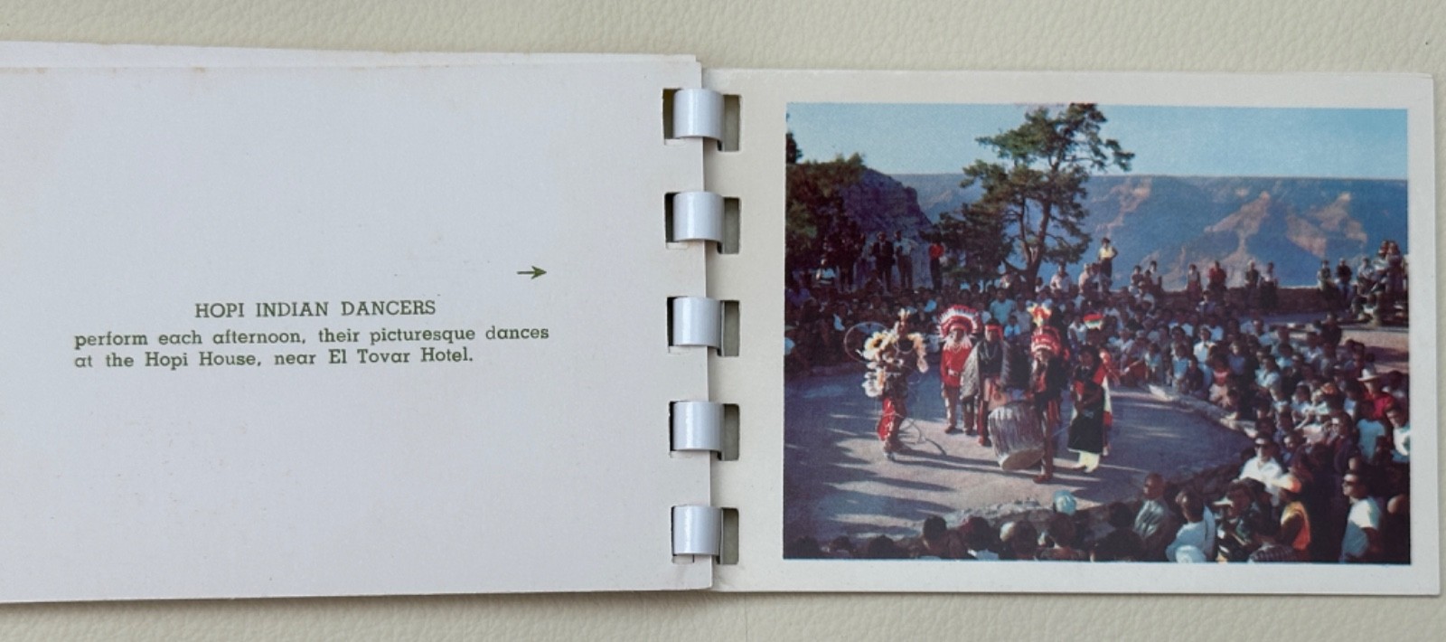 Grand Canyon National Park vintage booklet, 10 photos Published for Fred Harvey