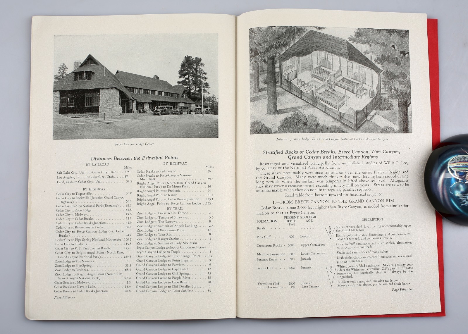 1928 Union Pacific Railroad Zion Grand Canyon Bryce National Park Travel Booklet