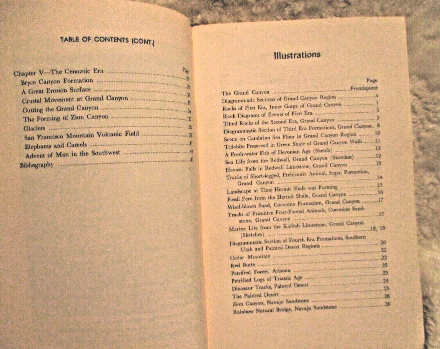 Ancient Landscapes of the Grand Canyon Region~Edwin D. McKee~Booklet~1965