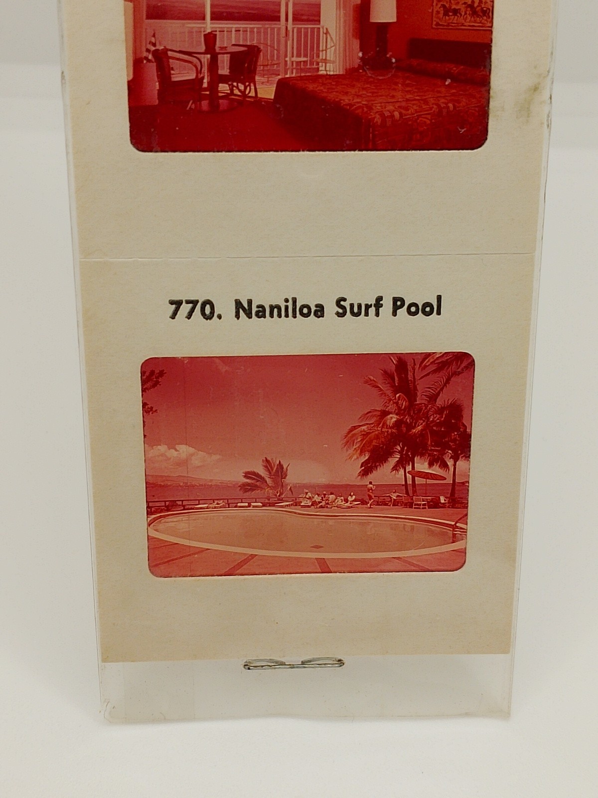 Vintage Kodak Film 5 Color Slides 2″x2″ – Island Of Hawai Naniloa Surf