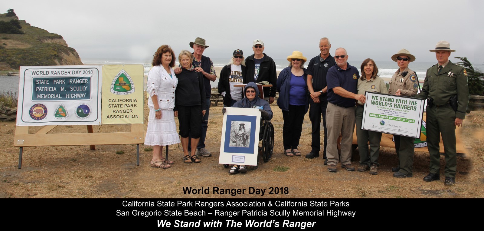 World Ranger Day 2018 – IRF CSPRA – Patricia Scully Memorial – Patch – San Mateo