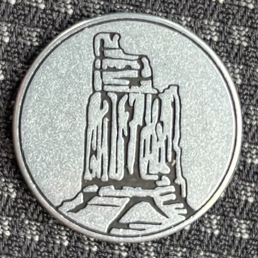 Candlestick Tower Canyonlands National Park Utah Collectable Token Hard-to-Find