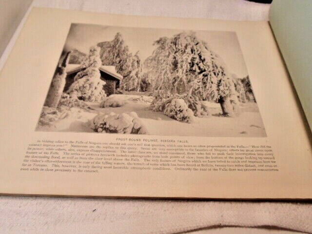 With Pen And Camera At Niagara Falls The American Fall 1899 Book