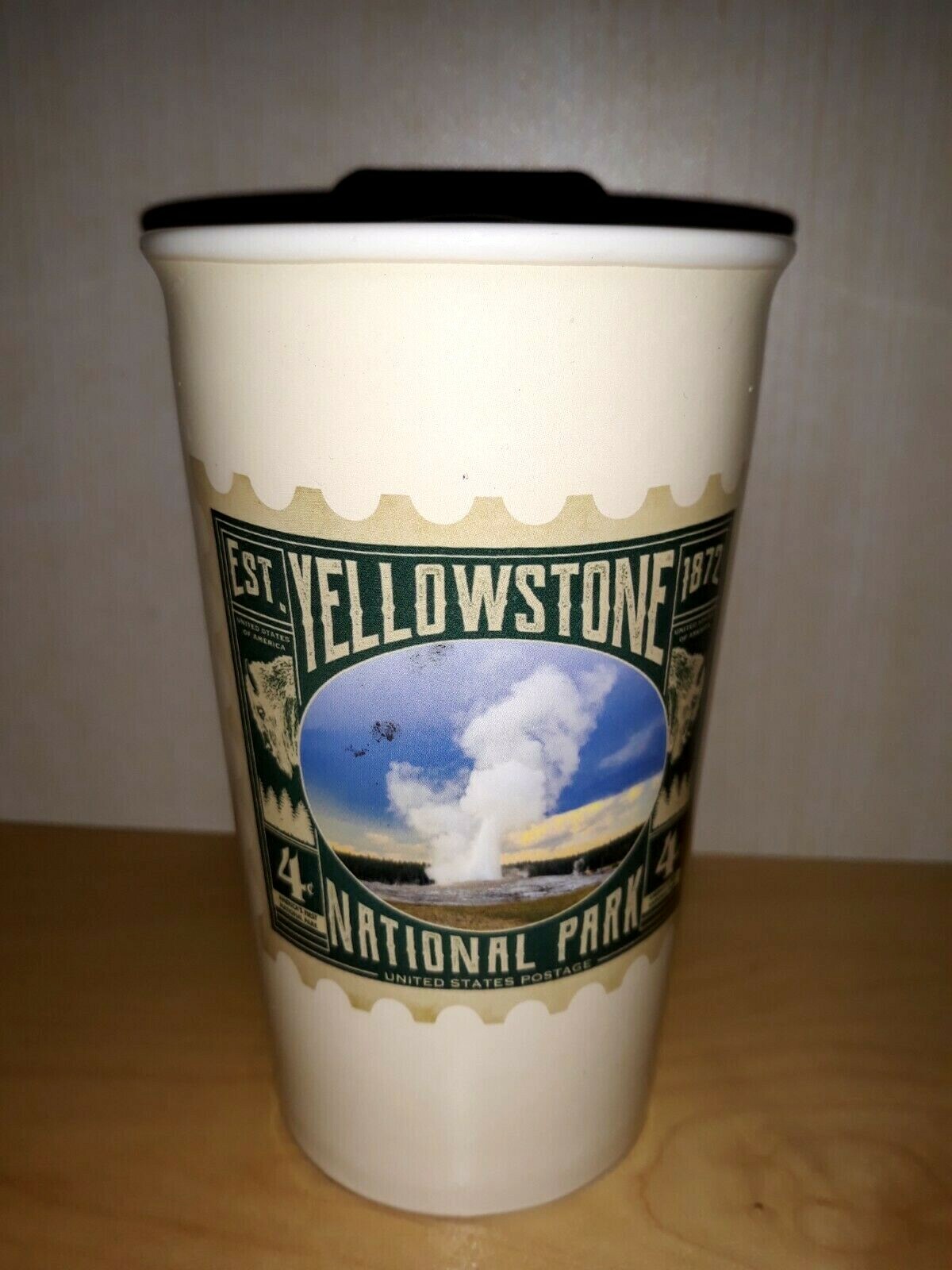 Est 1872 Yellowstone National Park Old Faithful Ceramic Coffee Mug Souvenir Shop