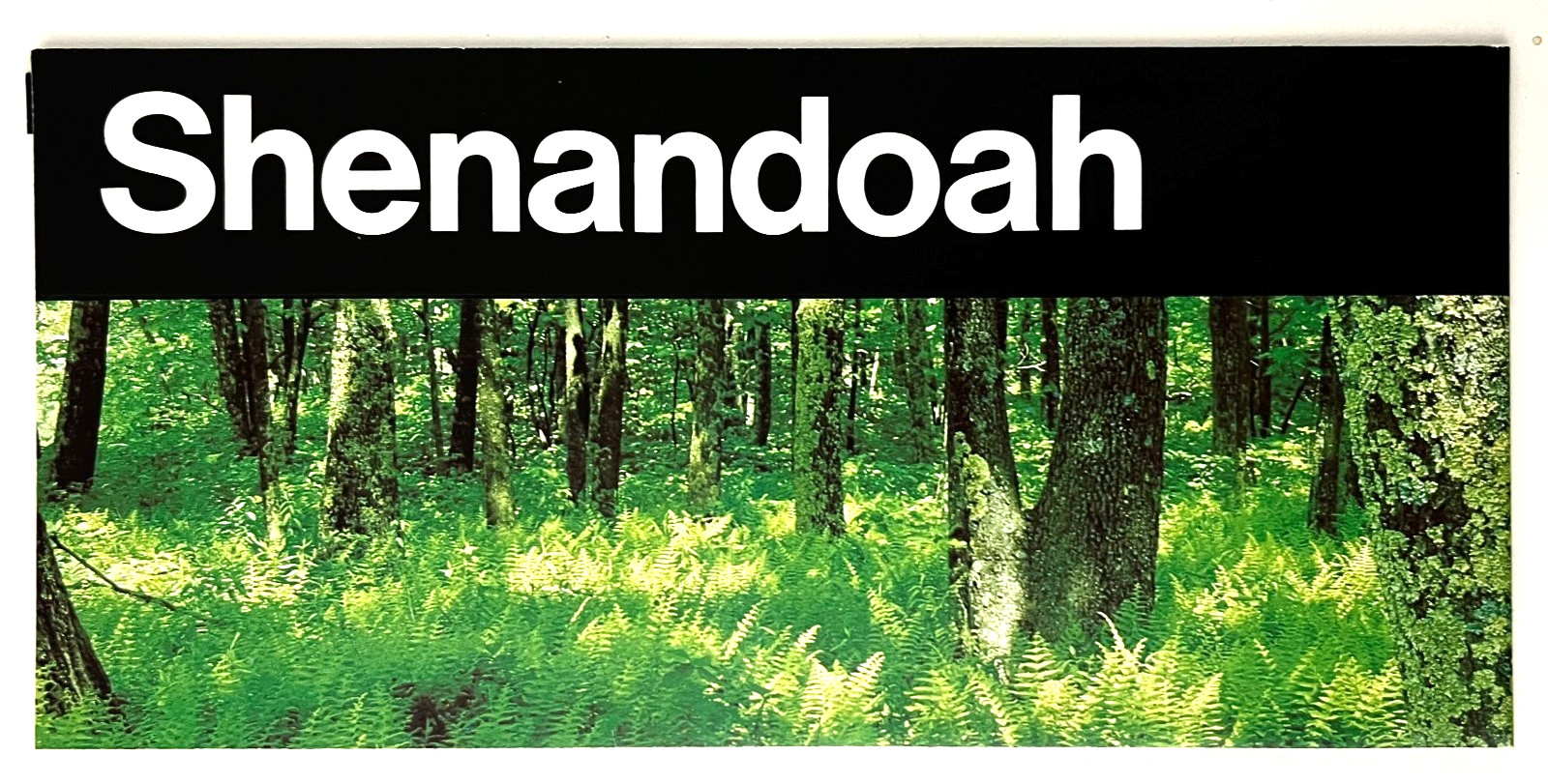 1993 Shenandoah VA Official National Park Service Guide Vintage Travel Brochure