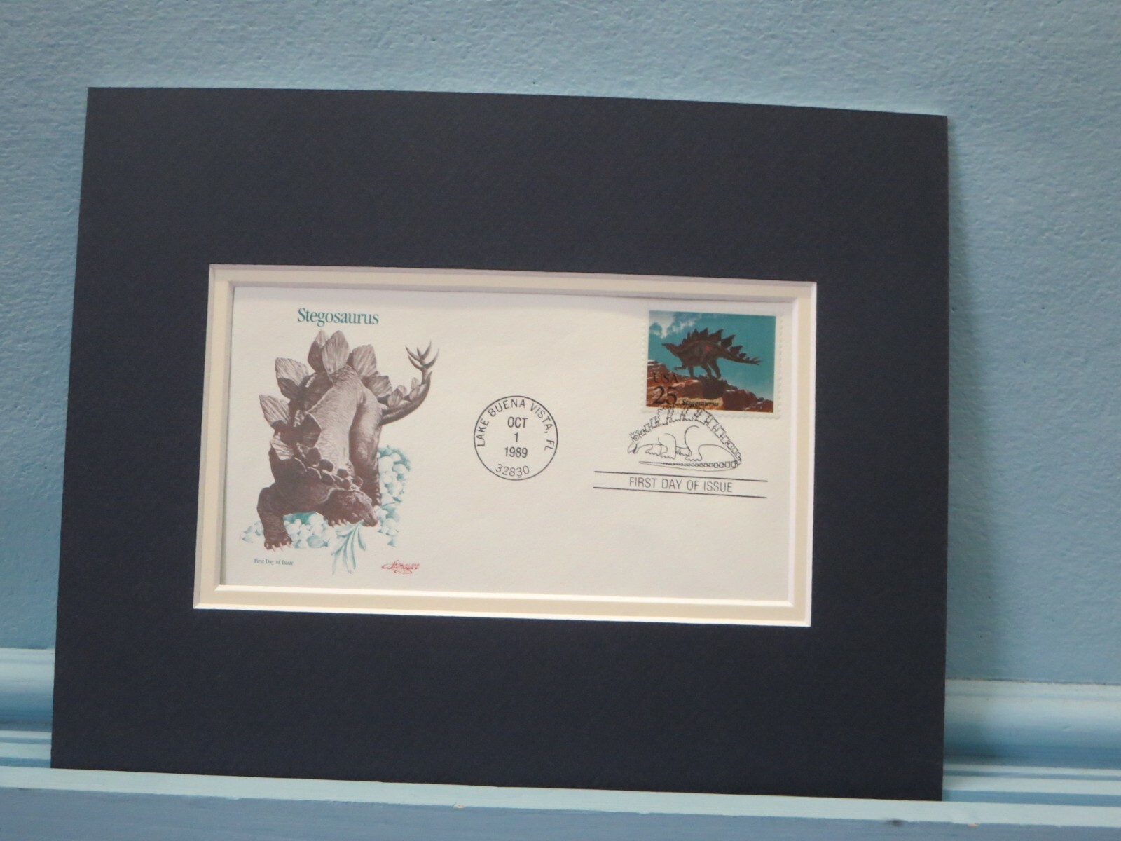 Prehistoric Animals – & First Day Cover of the Stegosaurus stamp
