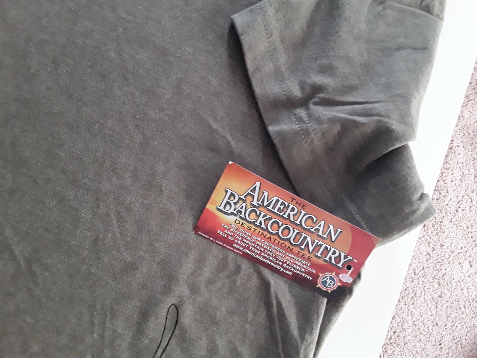 NEW American Backcountry Yellowstone National Park Jackson Hole XL Tee Shirt