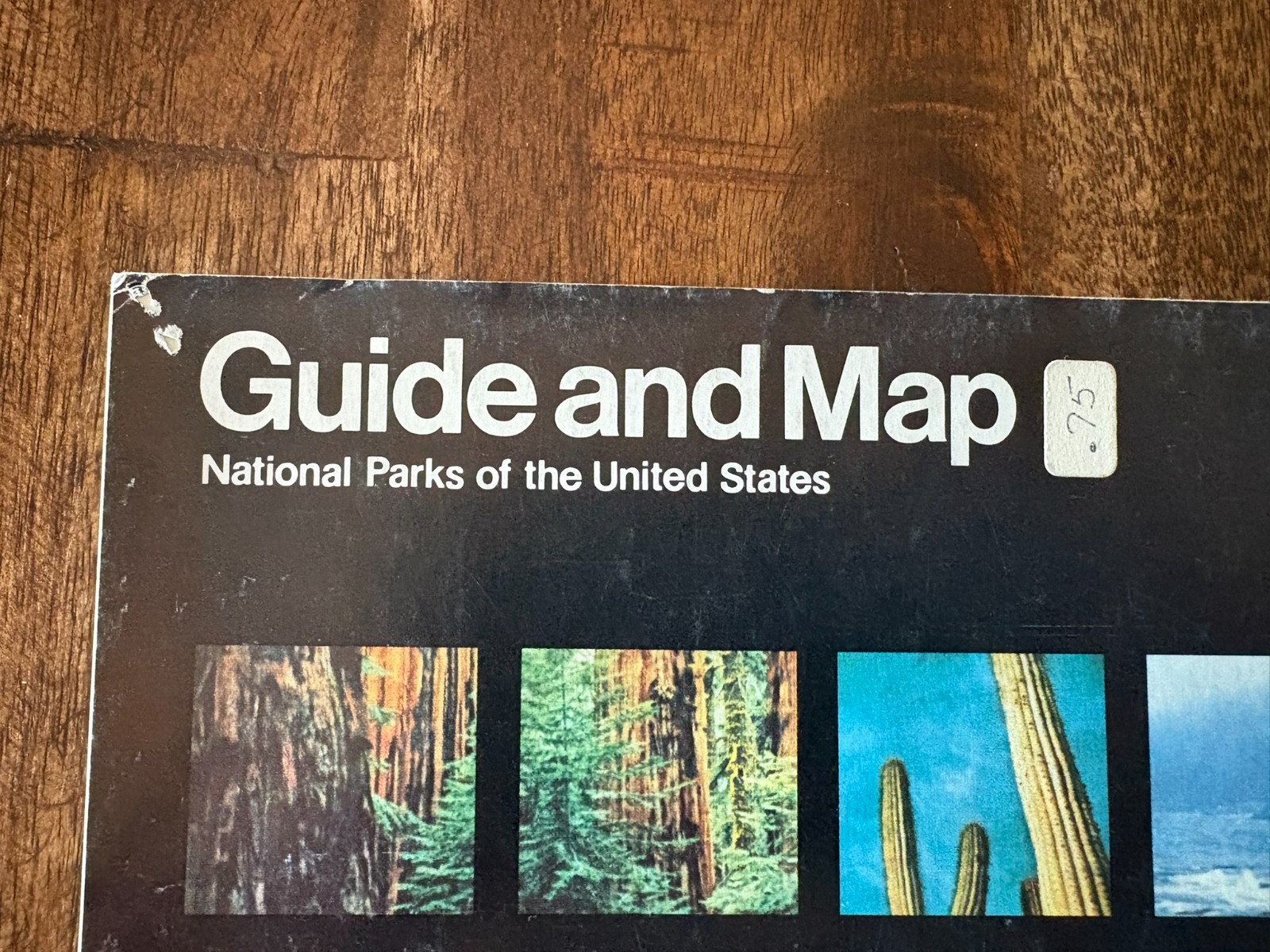National Parks Guide and Map 1984 – Unigrid Brochure Map Pamphlet